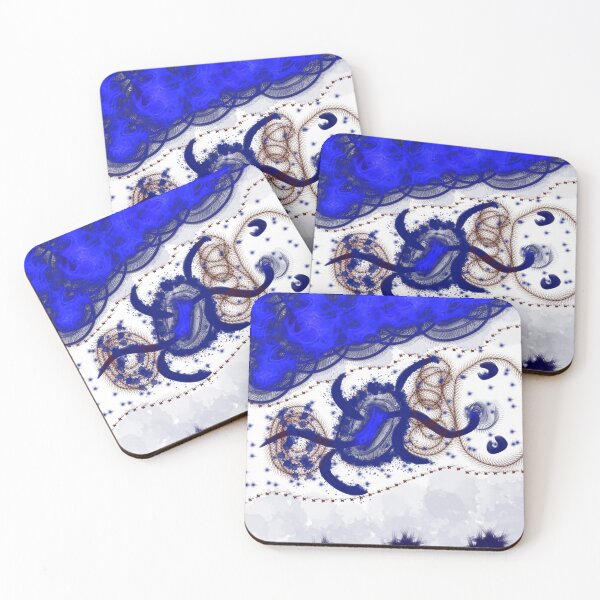 Item preview, Field of weird designed and sold by Abstract Art by Loraia.
