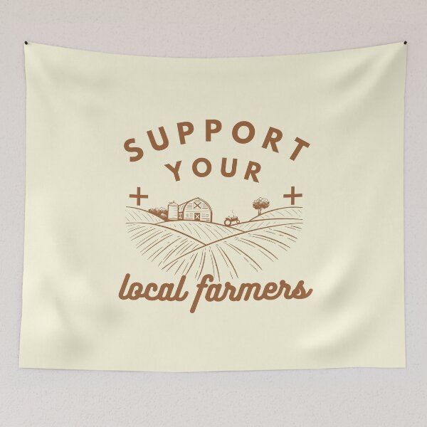 Item preview, Support Your Local Farmers  designed and sold by Guess4best.