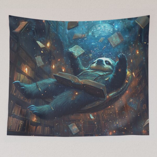 Item preview, Sleepy Sloth Wizard designed and sold by Rtymer.
