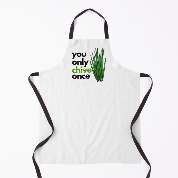 Item preview, You Only Chive Once designed and sold by Dreaming of Dandelion Wishes.