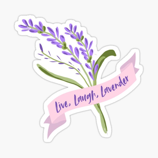 Item preview, Live Laugh Lavender designed and sold by Dreaming of Dandelion Wishes.