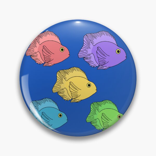 Item preview, Parrot Cichlids designed and sold by Leapingdoe.