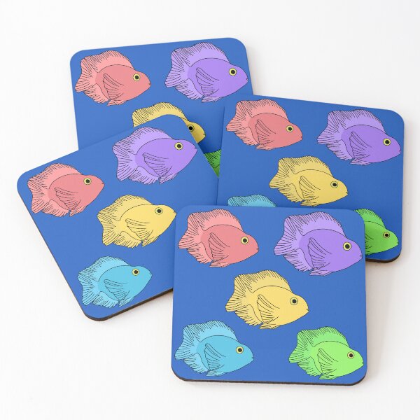 Item preview, Parrot Cichlids designed and sold by Leapingdoe.