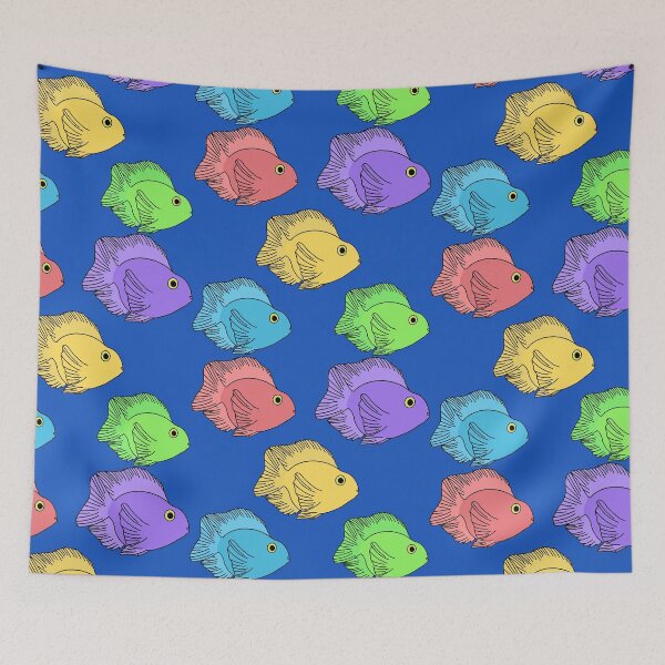 Item preview, Parrot Cichlids designed and sold by Leapingdoe.