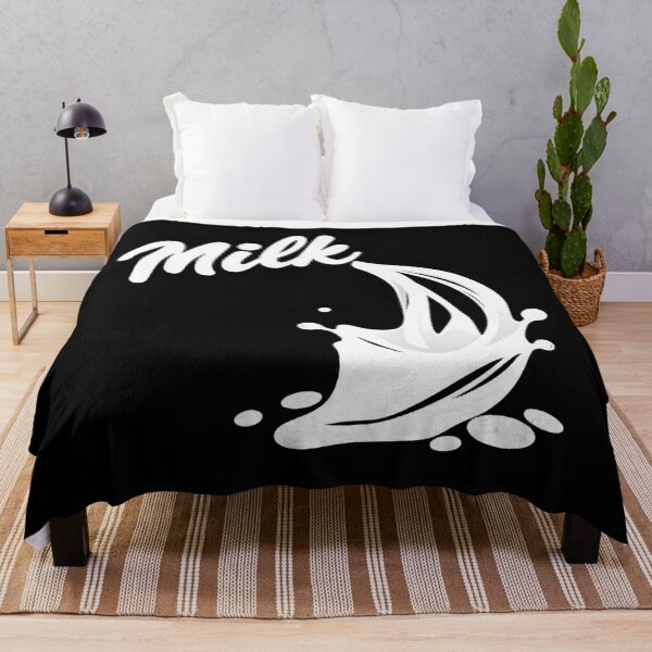Item preview, Stylized White Milk Splash with Text designed and sold by ART ATTACK ZONE.