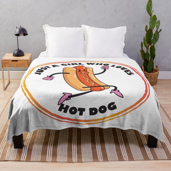 Item preview, Just A Girl Who Loves Hot Dog designed and sold by bolimj.