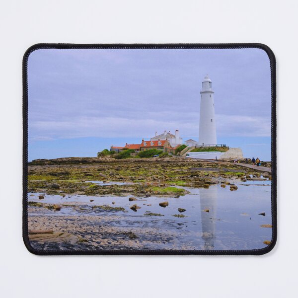 Item preview, St Marys Island and Lighthouse Reflection designed and sold by Violaman.