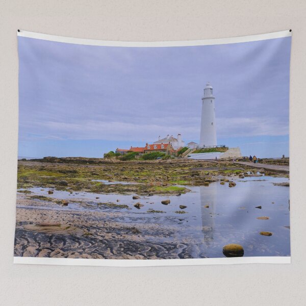 Item preview, St Marys Island and Lighthouse Reflection designed and sold by Violaman.