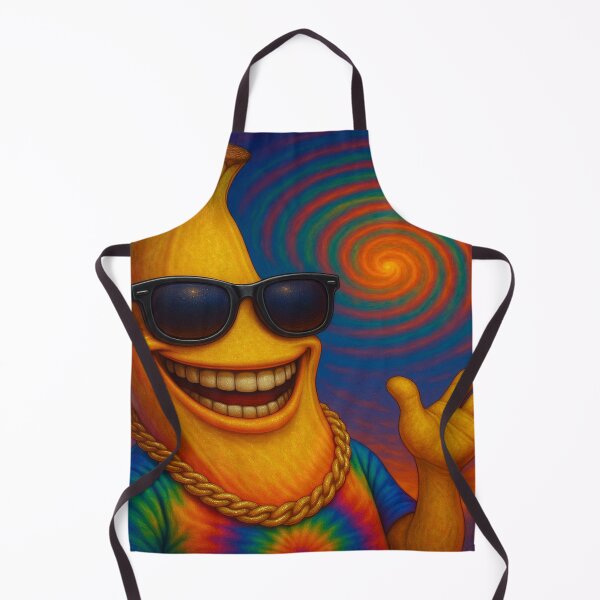Item preview, Banana Boss – Hilarious Fruit Character with Gold Chain designed and sold by buzzprints1234.