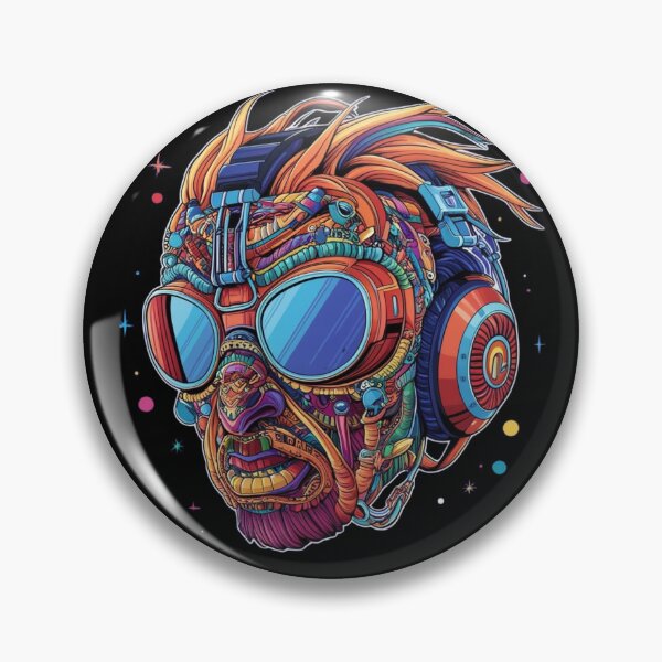 Item preview, Post Apocalypse Robot Giant Head designed and sold by AlinaSCorner.