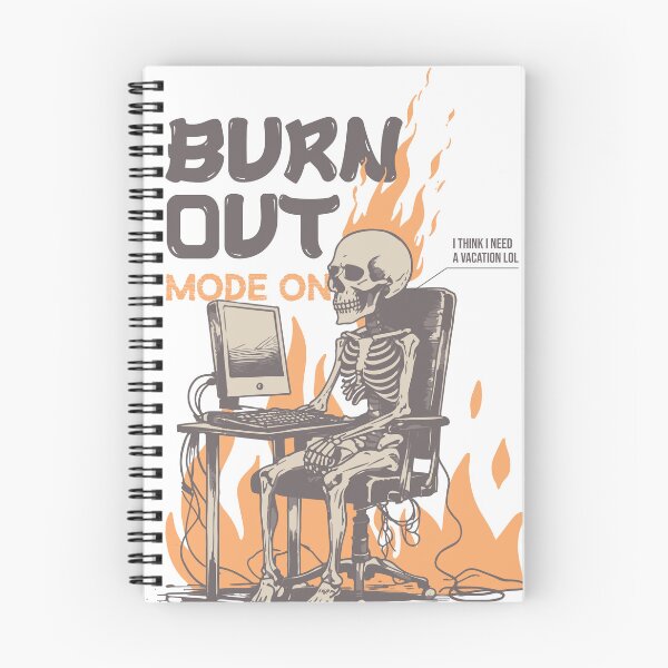 Item preview, Burnout Mode On designed and sold by The Rabbit Cave.