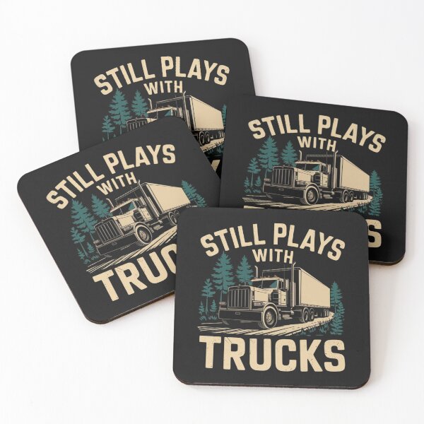 Item preview, Still Plays With Trucks designed and sold by 123ks.