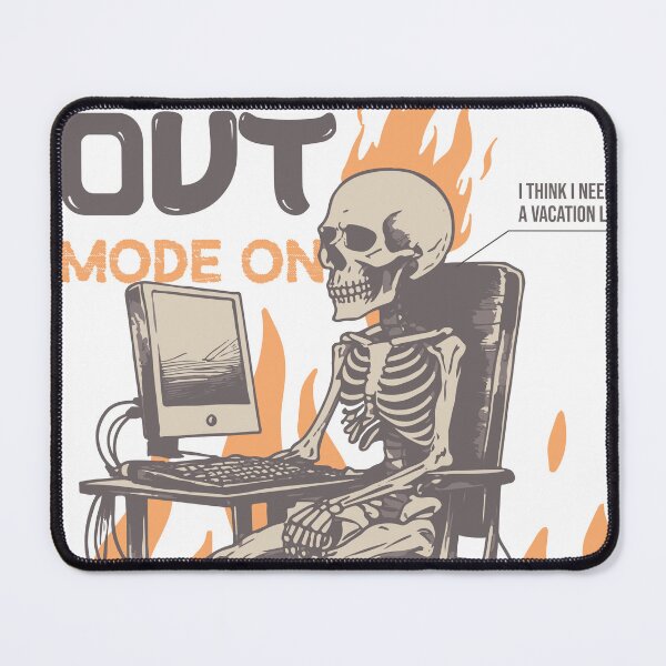 Item preview, Burnout Mode On designed and sold by The Rabbit Cave.