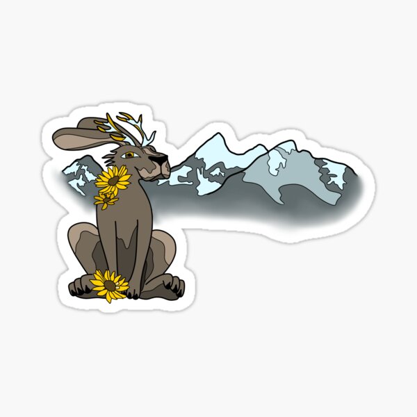 Item preview, Mountain Jackalope designed and sold by Pigment13LLC.