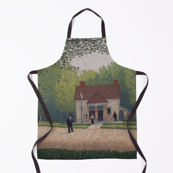 Item preview, Post office | Post-impressionist painting style designed and sold by ComicsFactory.