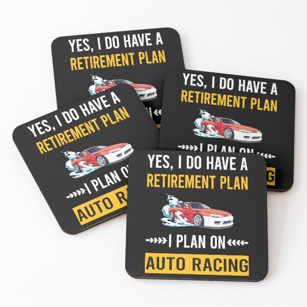 Item preview, Retirement Plan Auto Racing Automotive Autosport designed and sold by kerry8d7dlaurie.
