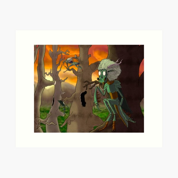 Artikel-Vorschau von Elfen in der Abenddämmerung, designt und verkauft von derekscreatures.