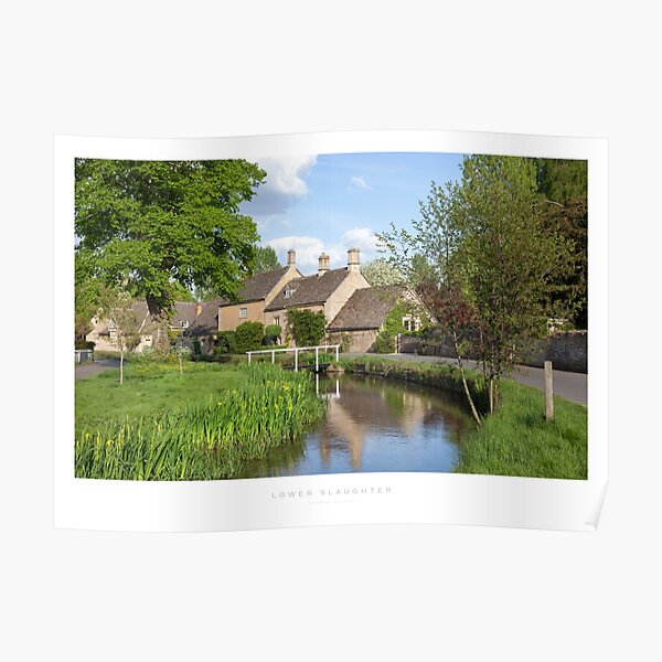 Lower Slaughter Poster