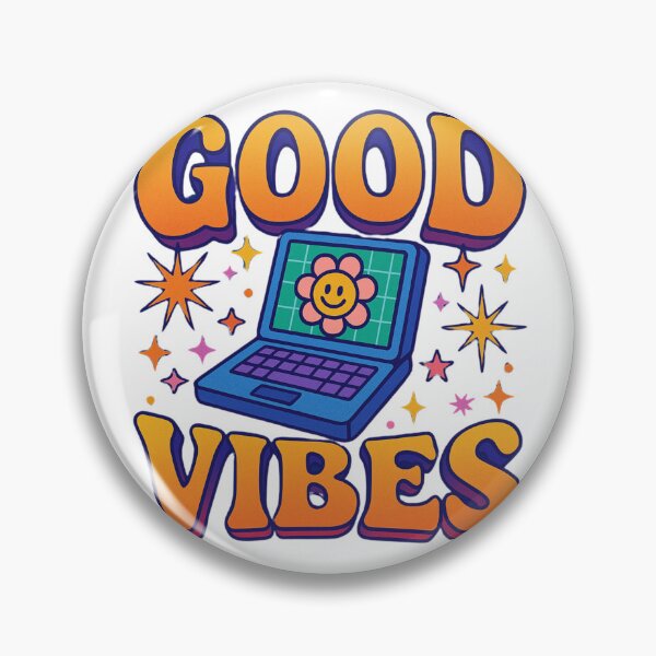Artikelvorschau, GOOD VIBES Retro entworfen und verkauft von Nostalgia Zone.