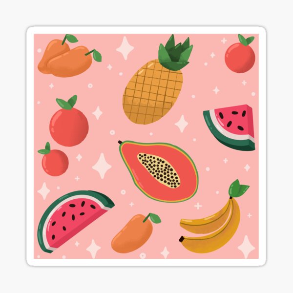 Juicy tropics Sticker