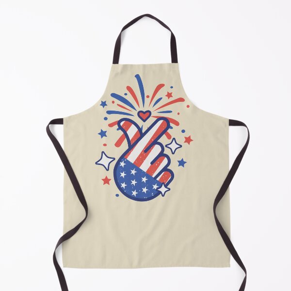 Item preview, Korean Finger Heart 4th of July Aesthetic designed and sold by KGlam.