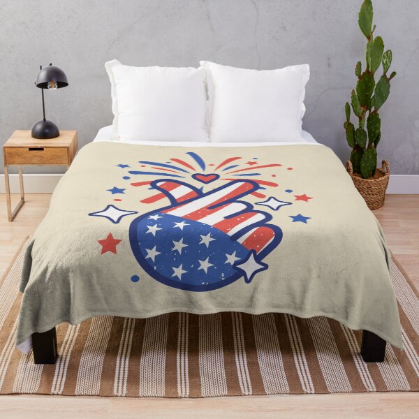 Item preview, Korean Finger Heart 4th of July Aesthetic designed and sold by KGlam.