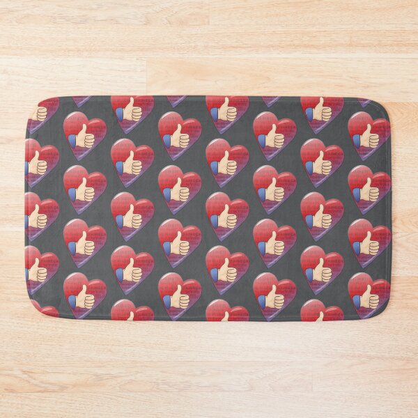 Item preview, Thumbs Up in Heart – I Like It in Many Languages designed and sold by MerchYouSearch.