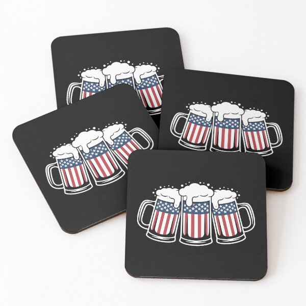 Item preview, usa mugs of beer designed and sold by jkrphoto.