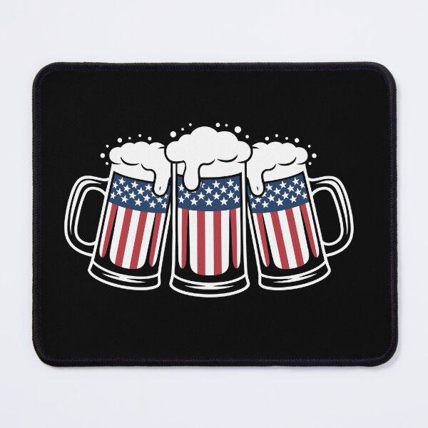 Item preview, usa mugs of beer designed and sold by jkrphoto.