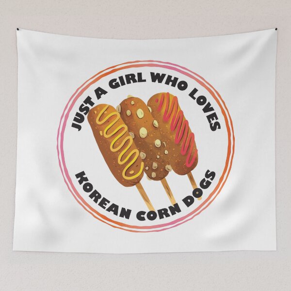 Item preview, Just A Girl Who Loves Korean Corn Dogs designed and sold by bolimj.
