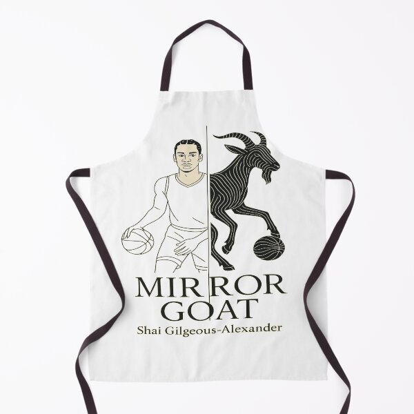 Artikelvorschau, Mirror GOAT – SGA-Shai Gilgeous-Alexander entworfen und verkauft von POD DYNASTY | Original Print On Demand T-Shirt Graphics.