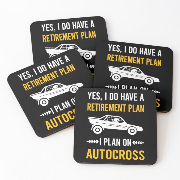 Item preview, Retirement Plan Autocross designed and sold by zuehloxerxk.