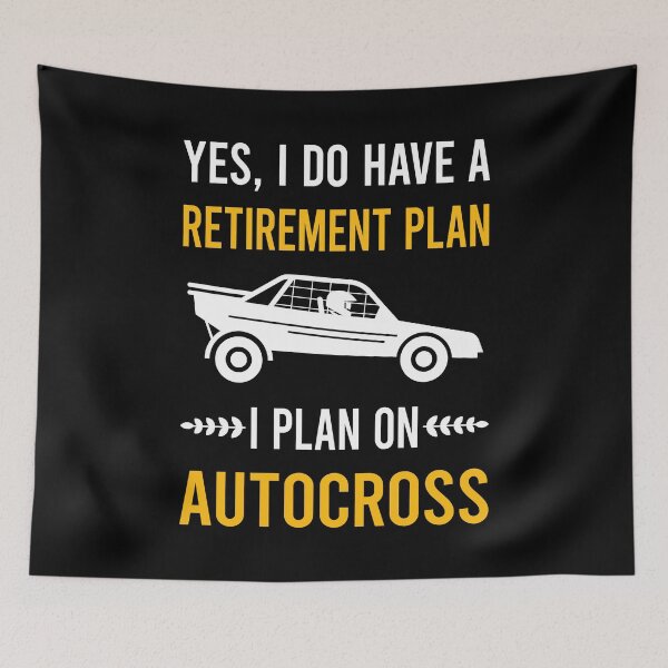 Item preview, Retirement Plan Autocross designed and sold by zuehloxerxk.