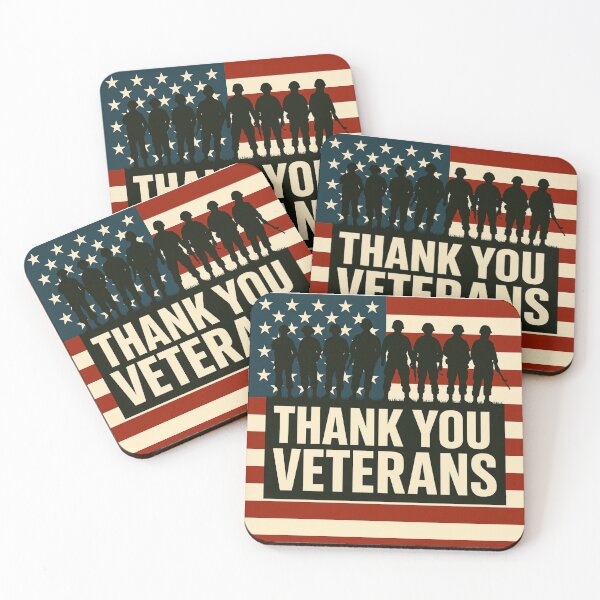 Item preview, Veterans Day Gift - Memorial Day Gift - Thank You Veterans designed and sold by Galvanized.