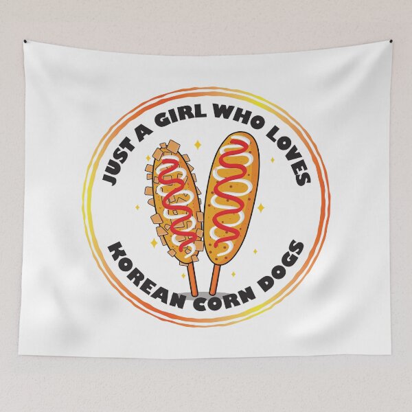 Item preview, Just A Girl Who Loves Korean Corn Dogs designed and sold by bolimj.