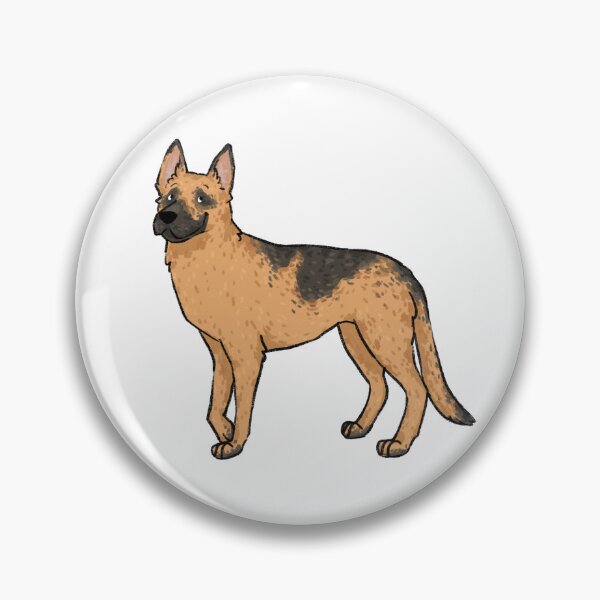 Item preview, German Shepherd designed and sold by Little Badger Arts.