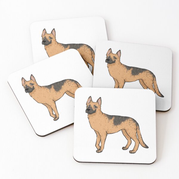 Item preview, German Shepherd designed and sold by Little Badger Arts.