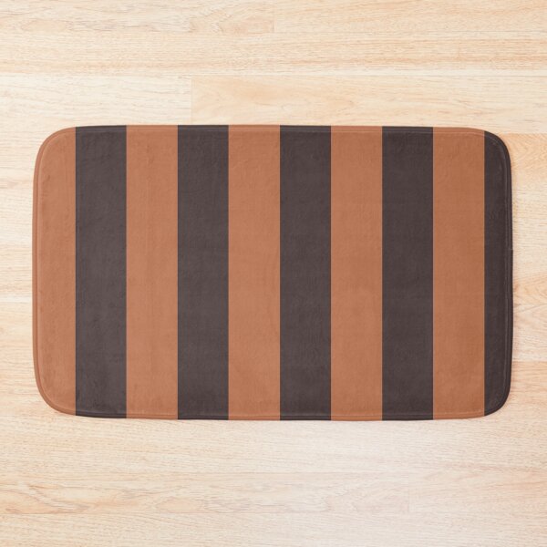 Item preview, Vintage Stripes in 1970s Orange and Brown designed and sold by SamJanner.