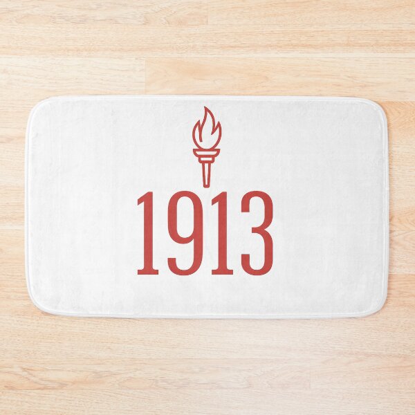 Item preview, Delta Sigma Theta 1913 Torch Sticker | Crimson Glow designed and sold by summer-loving.