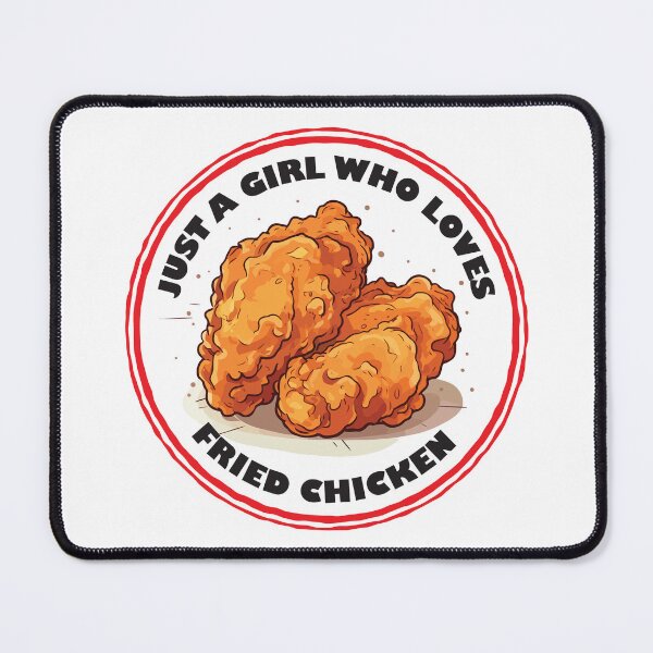 Item preview, Just A Girl Who Loves Fried Chicken designed and sold by bolimj.