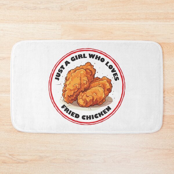 Item preview, Just A Girl Who Loves Fried Chicken designed and sold by bolimj.