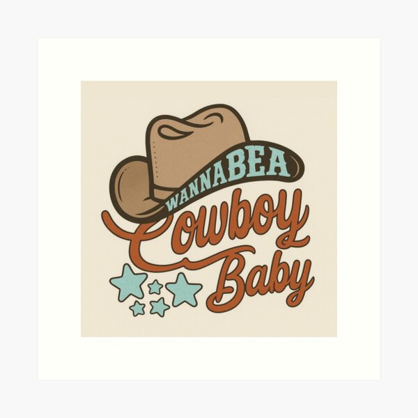 Item preview, wannabe a cowboy baby designed and sold by KrikaSurreal.