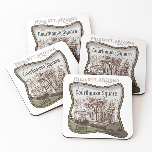 Item preview, The Courthouse Square, Prescott, Arizona designed and sold by studiostreets.