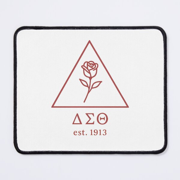 Item preview, Delta Sigma Theta Triangle Rose Emblem | Est. 1913 Sticker designed and sold by summer-loving.