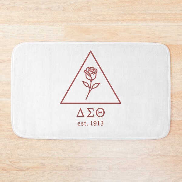 Item preview, Delta Sigma Theta Triangle Rose Emblem | Est. 1913 Sticker designed and sold by summer-loving.
