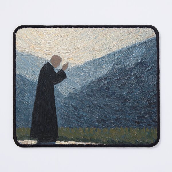 Item preview, Priest | Post-impressionist painting style designed and sold by ComicsFactory.
