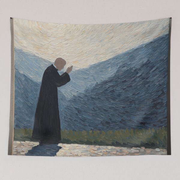 Item preview, Priest | Post-impressionist painting style designed and sold by ComicsFactory.