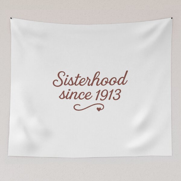 Item preview, Sisterhood Since 1913 Script Sticker | Delta Sigma Theta designed and sold by summer-loving.