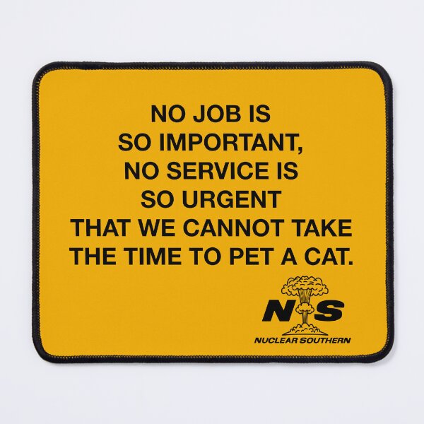 Item preview, Pet a Cat - Nuclear Southern  designed and sold by Kilroy Was Here.