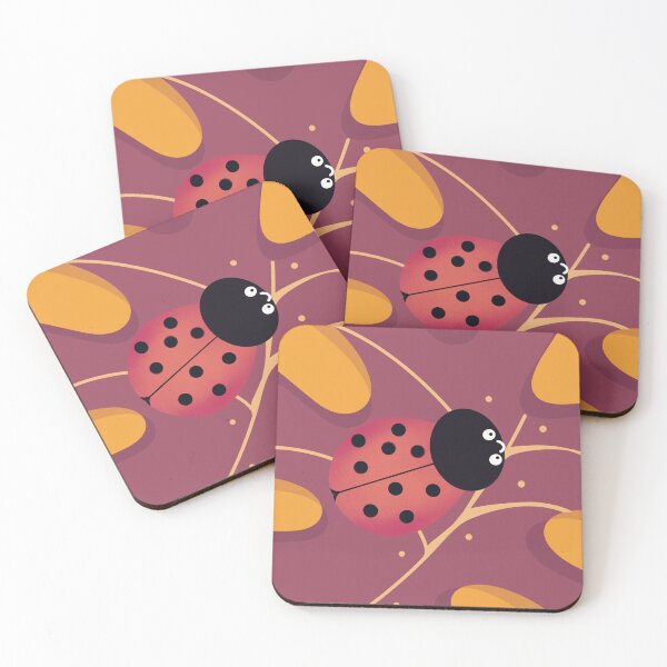 Item preview, Ladybug Mauve  designed and sold by Code4Designs.